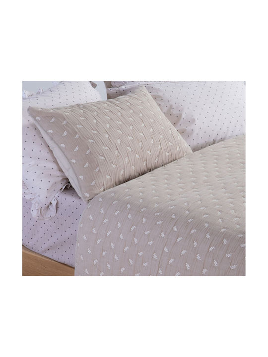 Nef-Nef Homeware Homeware Set Pillowcases Beige 52x72cm