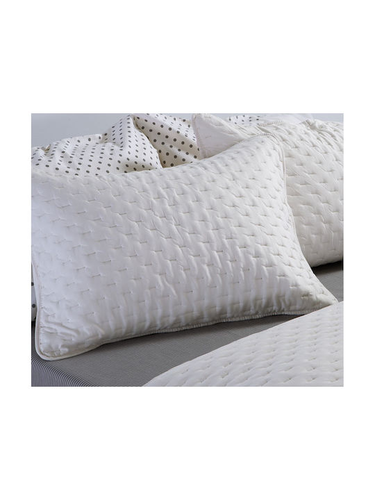 Nef-Nef Homeware Adelle Комплект Калъфки за Възглавници Ecru 52x72см