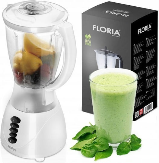 Zilan Blender Cu Cană Din Plastic 1,5 L 300W Alb ZLN3081
