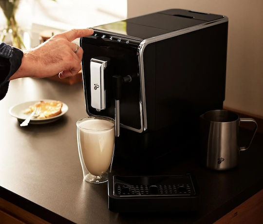 Tchibo Esperto Automatic Espresso Machine 1470W Pressure 19bar with Grinder Black