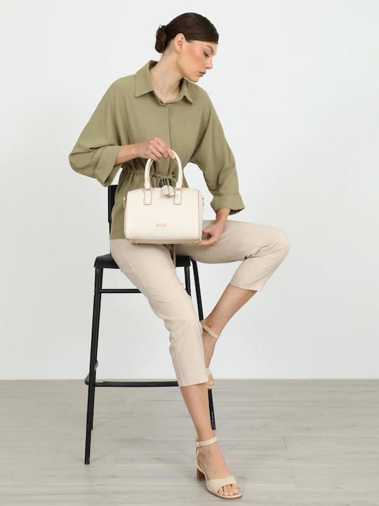 Damen Strickjacke Khaki