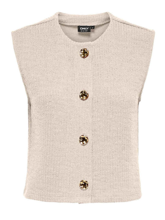 Cream Women's Vest
