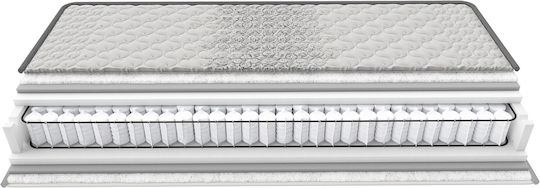 Greco Strom Profile Saltea Dublă Anatomică 140x190cm cu Arcuri Încapsulate