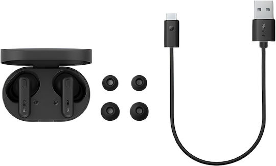 Philips TAT1108 In-ear Bluetooth Handsfree Căști cu Rezistență la Transpirație și Carcasă de Încărcare Alb