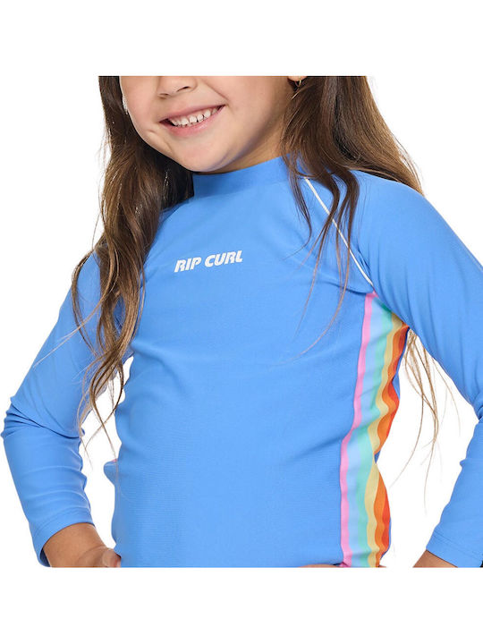 Rip Curl Kids Swimwear Rashguard Cornflower Blue