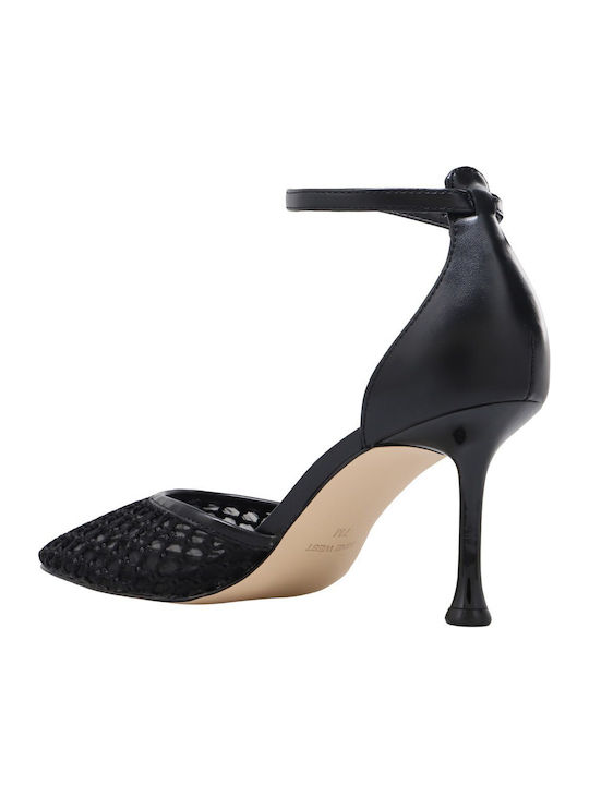 Popdat2 Popdat2 02-002 Women's Black Heels