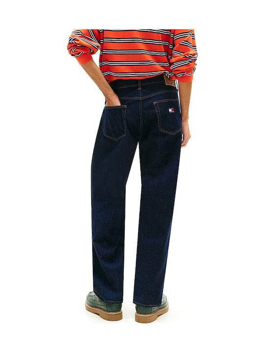 Tommy Hilfiger Men's Jeans Pants with Relaxed Straight Fit Blue