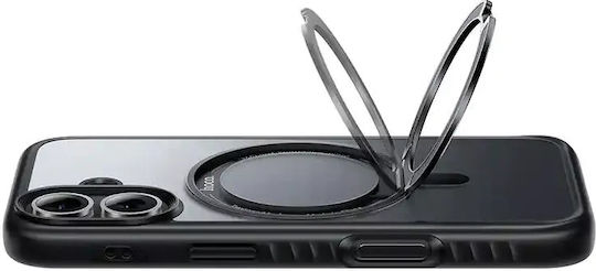 Hoco Back Cover Σιλικόνης Μαύρο (iPhone 17)