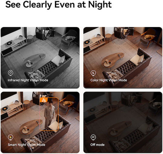 Imou IPC-PS2M-5R1 IP Surveillance Camera Full HD+ 5MP with Two-Way Communication and 3.6mm Lens