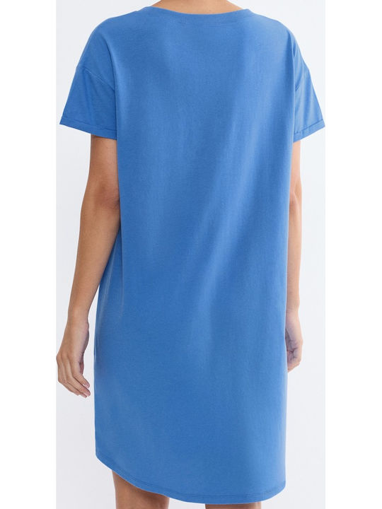 Triumph Summer Women's Nightgown Light Blue