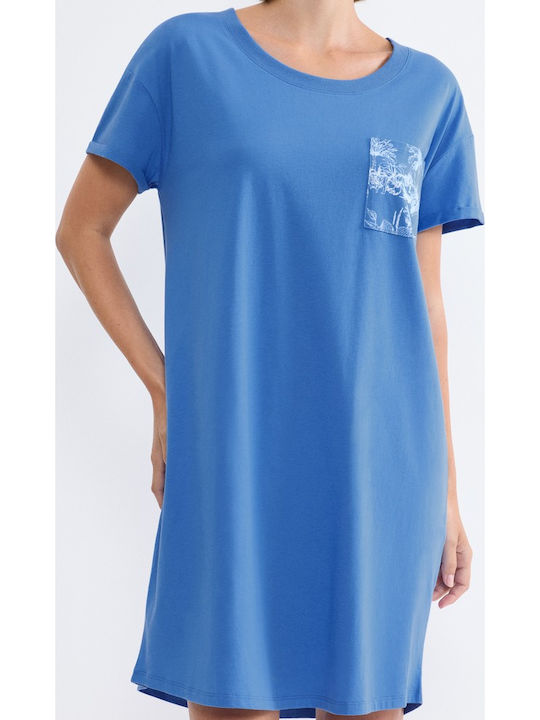 Triumph Summer Women's Nightgown Light Blue