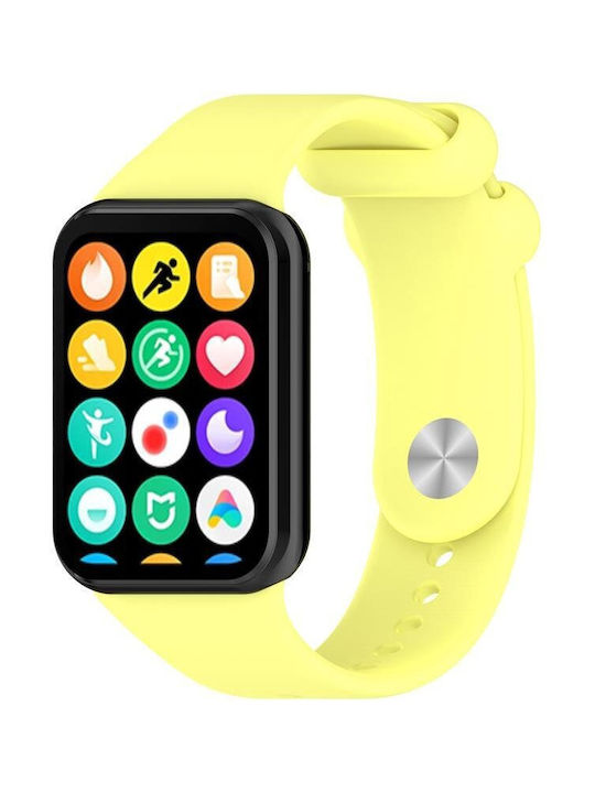 Silicone Strap Mi Band 8 Pro M8 Pro 6 Yellow Zolty