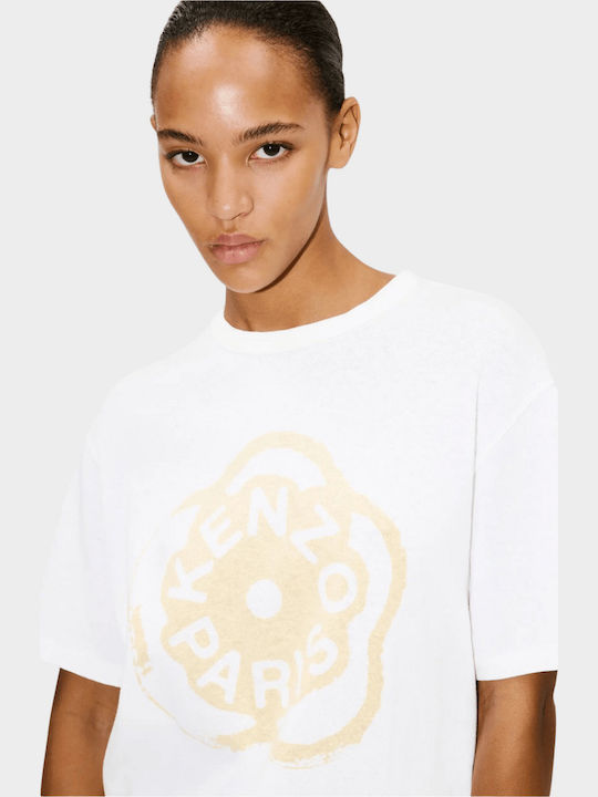 Boke Flower 2.0 Women's T-shirt Floral White