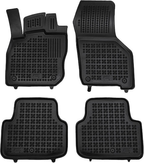 Rubber Car Mats Cupra Leon Sportstourer Mild Hybrid 2024+ Raised Sides Type Set 4 Pieces Rezaw Plast Rezaw-plast