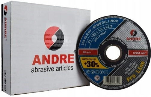 ANDRE abrasive articles Pro Disc De Tăiere Metal 125mm