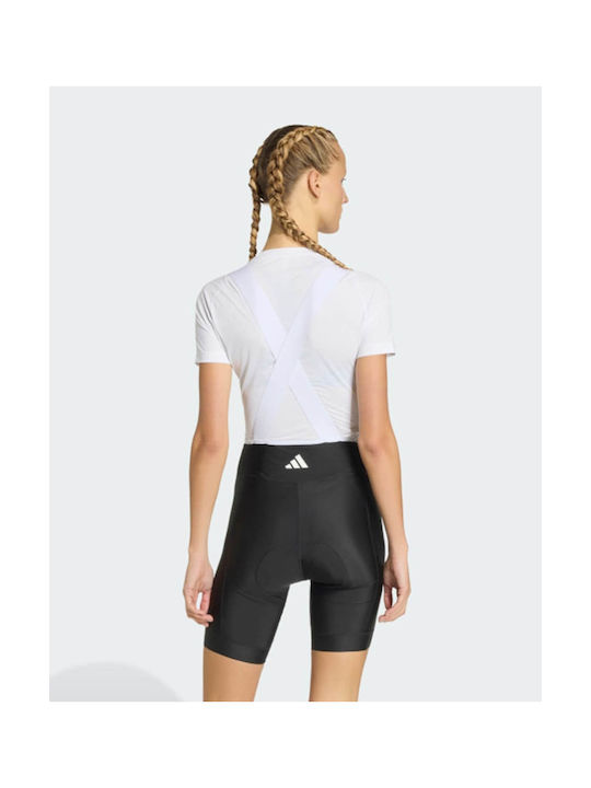 adidas Pantaloni De Ciclism Pentru Femei Cu Bretele Negri