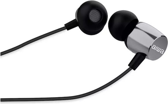 Aiwa ESTM-20 In-ear Handsfree Headphones with Connector 3.5mm Silver