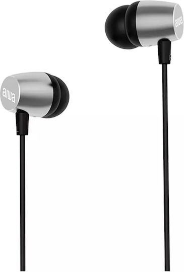Aiwa ESTM-20 In-ear Handsfree Headphones with Connector 3.5mm Silver