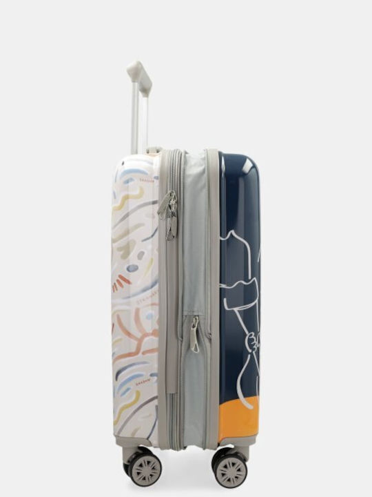Anekke Cabin Travel Suitcase with 4 Wheels