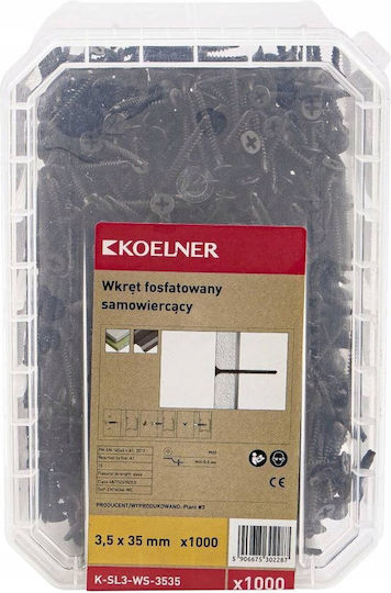 Koelner Βίδα με Διάμετρο M3.5 και Μήκος 35mm 6τμχ