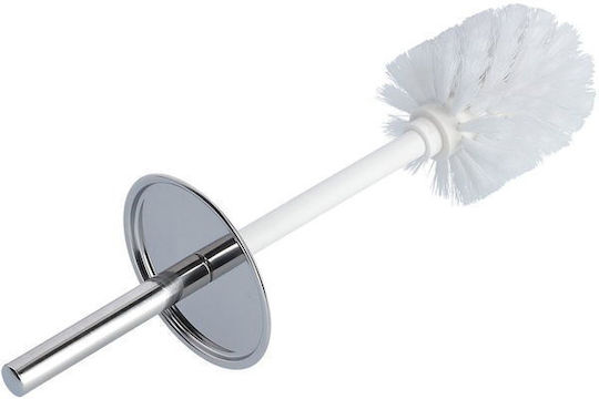 Zeller Perie de Toaletă din Inox Gri