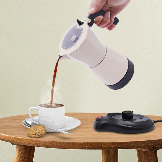Cutie De Prânz Cafetiere Pentru Plită 6 Căni 480W Neagră