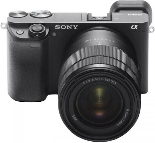 Sony A6400 Cameră Fără Oglindă Kit (E 18-135mm F3.5-5.6 OSS) Neagră