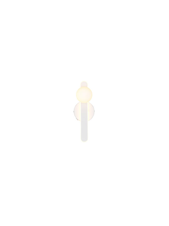 Trio Lighting Napoli Lămpă De Perete Modernă Albă