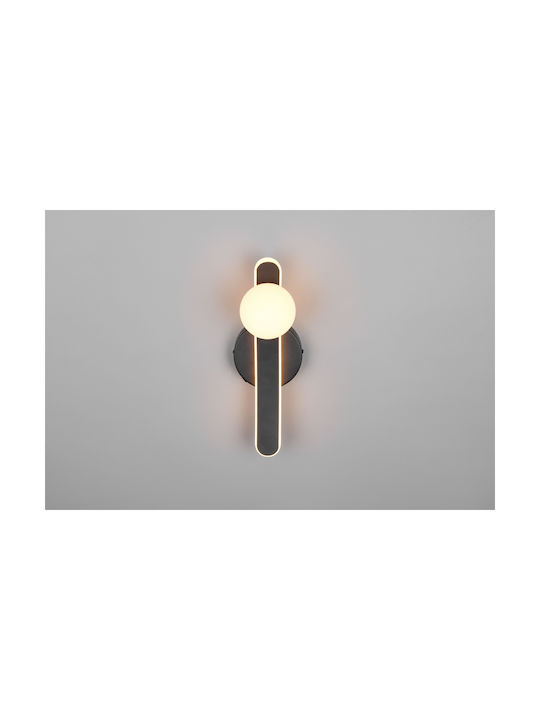 Trio Lighting Napoli Modern Black Wall Lamp