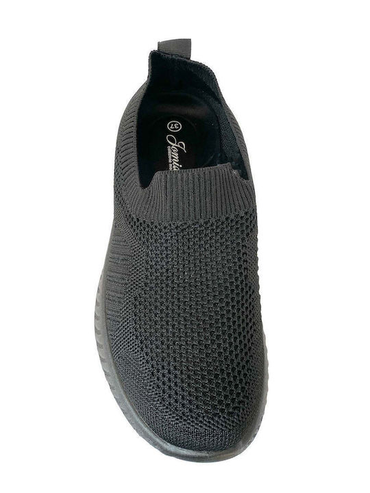Women's Slip-On Canvas Black