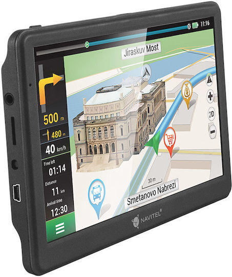 Navitel 7" Display GPS Device with USB and Card Slot