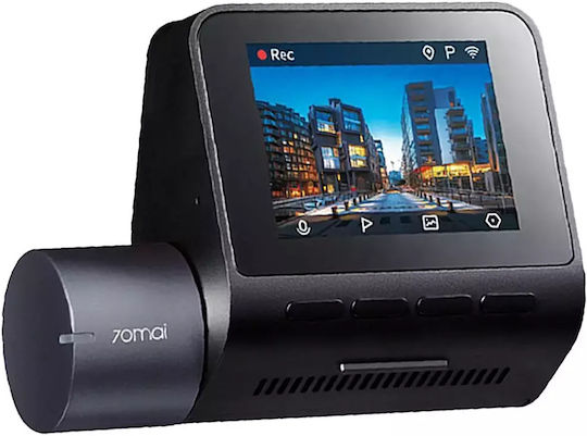 70Mai A410 1440P Windshield Car DVR Set with Rear Camera, 2" Display with Adhesive Tape