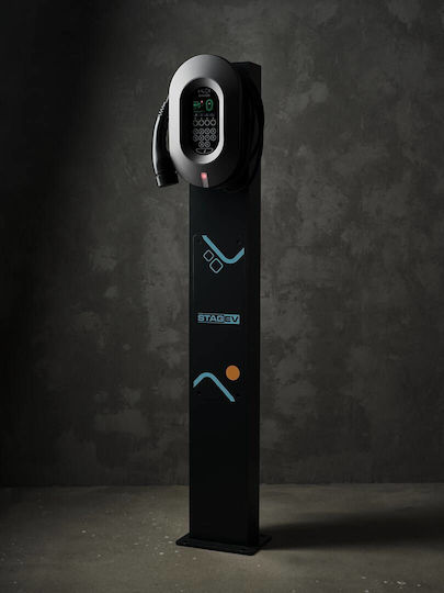 STAG EV Wallbox StagEV Core Монтиран На Стена Трифазен Зарядно Устройство 11kW С Вграден Кабел 5м Тип 2