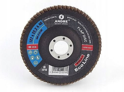 Andre Disc De Șlefuire 125mm P40 Eco Line Disc Cu Flipe Varianta Ii