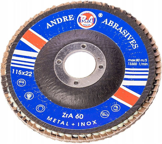 Andre Disc De Șlefuire 125mm P40 Eco Line Disc Cu Flipe Varianta Ii