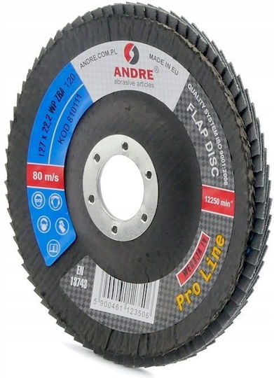 Andre Flap Disc 125mm P120 Zirconium Pro Line Version Iv