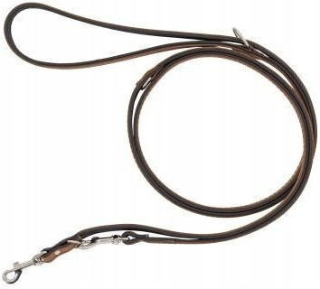 Barry King Dog Leash Lead Leather In Black Colour