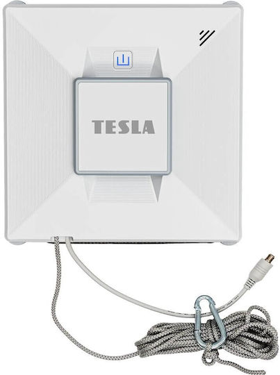 Tesla Window Vacuum Cleaner Robot Battery White
