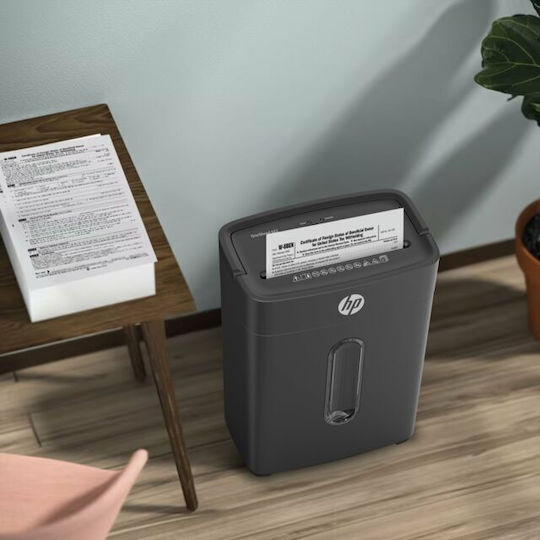 HP Shredder Oneshred Cross Cut 6 Sheets with 14l Bin