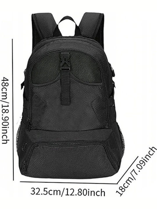 Schulranzen Rucksack Schwarz mit Flaschenhalter 35lt