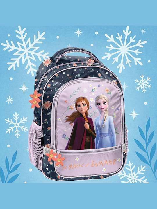 Schulranzen Rucksack Schwarz mit Flaschenhalter