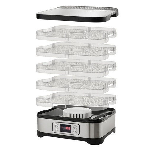 Deshidrator de Alimente cu Rafturi