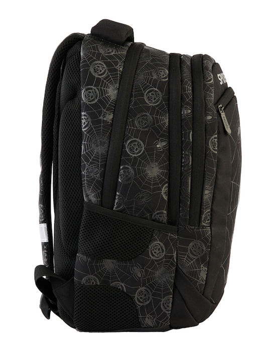 Ghiozdan de Spate cu Husă pentru Sticlă de Apă Negru 30 x 18 x 41 cm