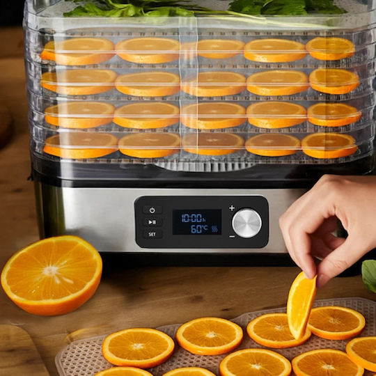 Deshidrator de Alimente cu Rafturi