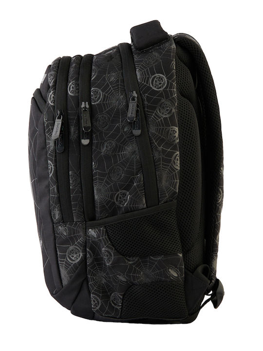 Ghiozdan de Spate cu Husă pentru Sticlă de Apă Negru 30 x 18 x 41 cm