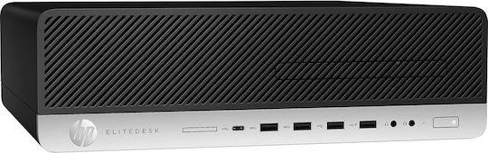 HP EliteDesk 800 G4 SFF Recondiționat Grad A (Core i5-8500/8GB/256GB SSD/W11 Pro)