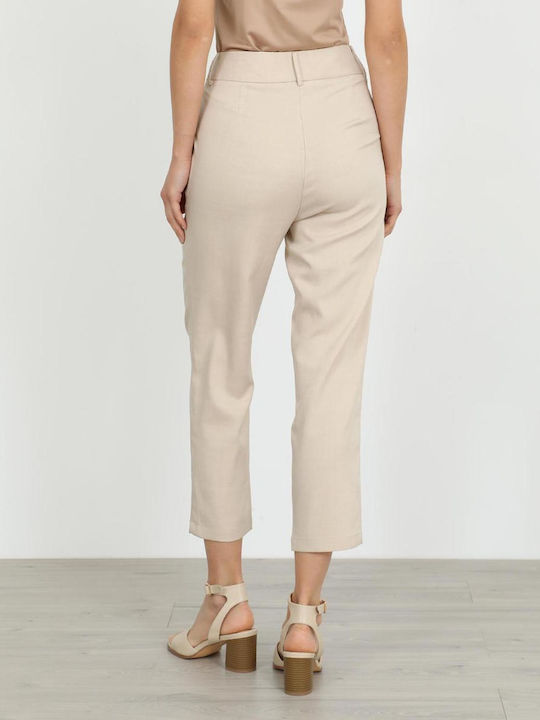 Pantalon Dama Tesatura Bej