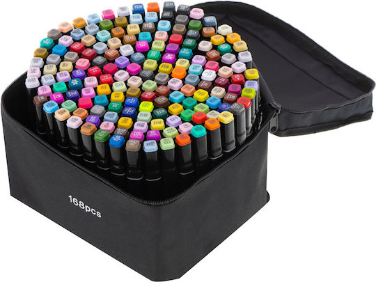 Multicolor Markers Set 168 Colours