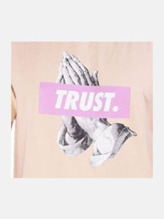 T-shirt Sand/Pale Pink - Sand
