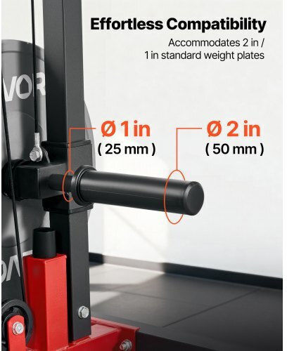 Vevor Multi Gym Equipment with Weights 181kg